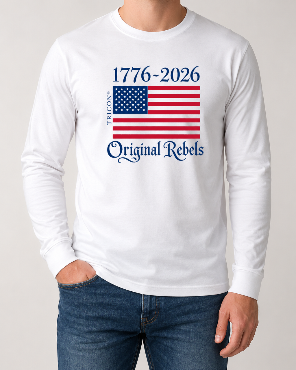 TRICON® Original Rebels 250th Anniversary Long Sleeve T-Shirt